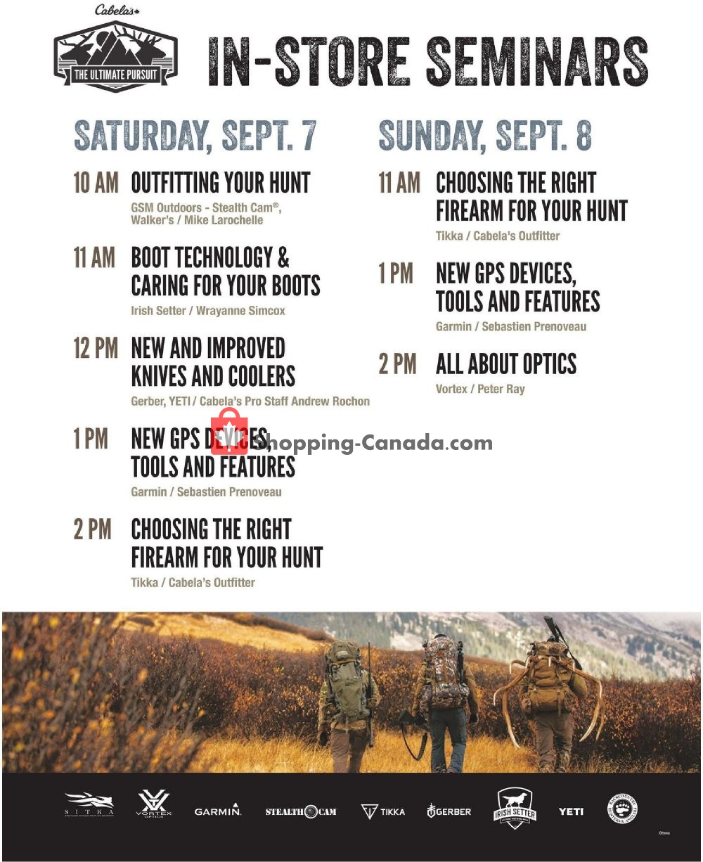 Cabela's flyer from Thursday September 5, 2019 to Sunday September 22, 2019 - page 13