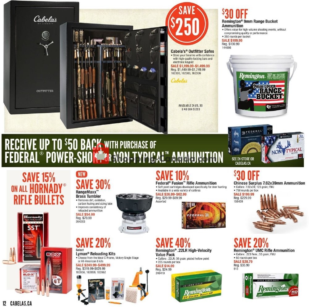 Cabela's flyer from Thursday September 5, 2019 to Sunday September 22, 2019 - page 15