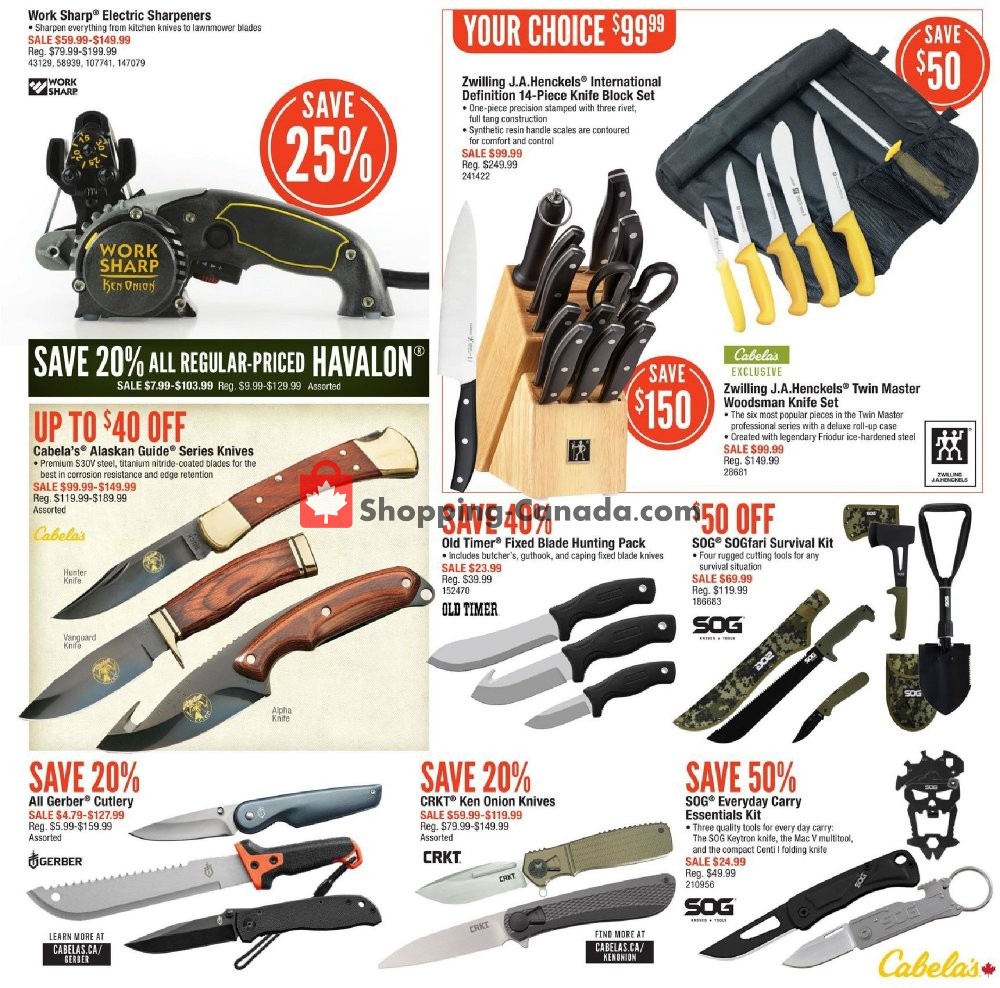 Cabela's flyer from Thursday September 5, 2019 to Sunday September 22, 2019 - page 16