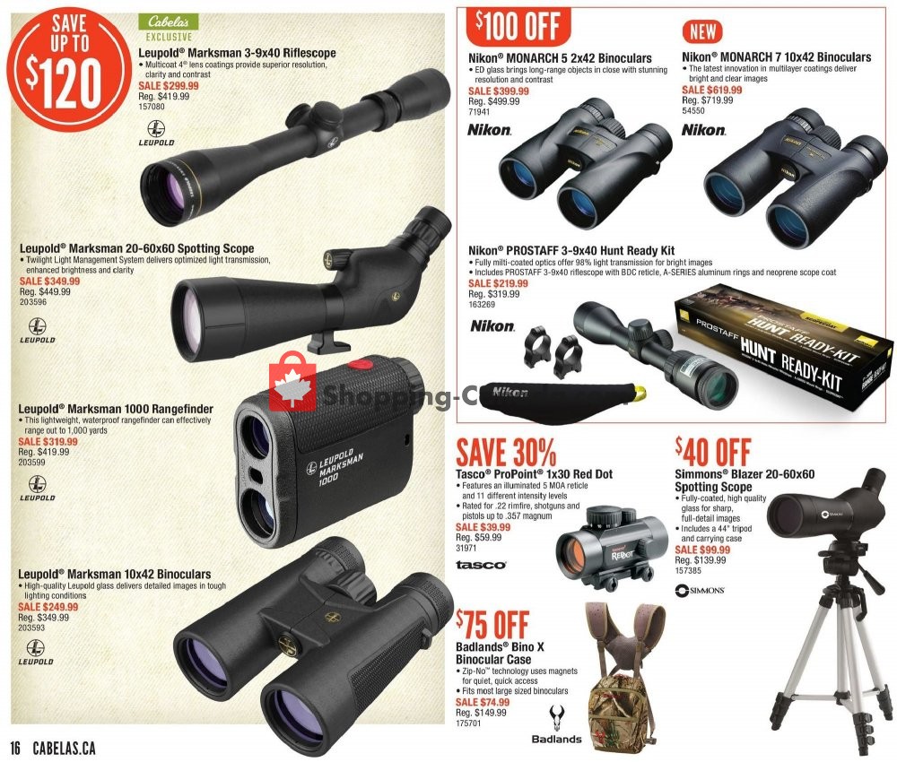 Cabela's flyer from Thursday September 5, 2019 to Sunday September 22, 2019 - page 19