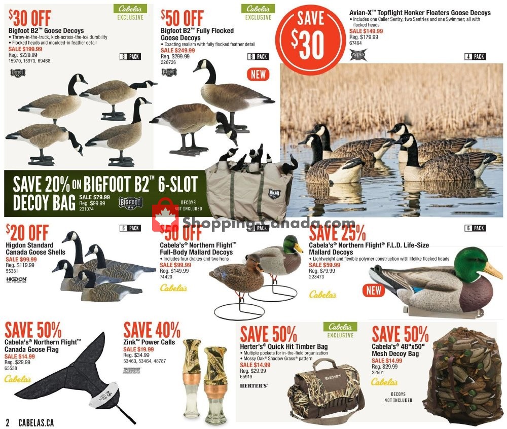 Cabela's flyer from Thursday September 5, 2019 to Sunday September 22, 2019 - page 2