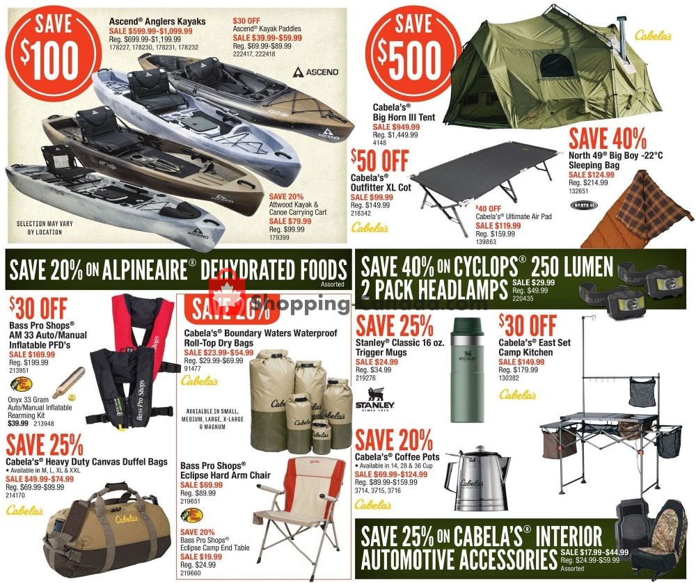 Cabela's flyer from Thursday September 5, 2019 to Sunday September 22, 2019 - page 22