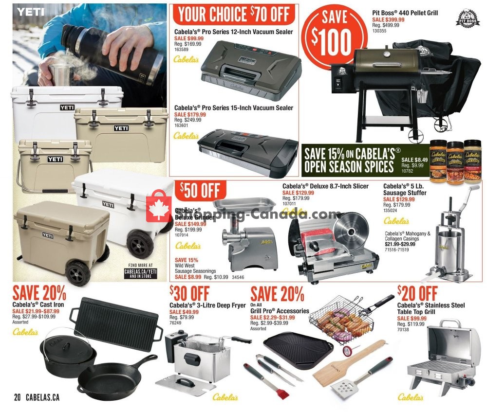 Cabela's flyer from Thursday September 5, 2019 to Sunday September 22, 2019 - page 23