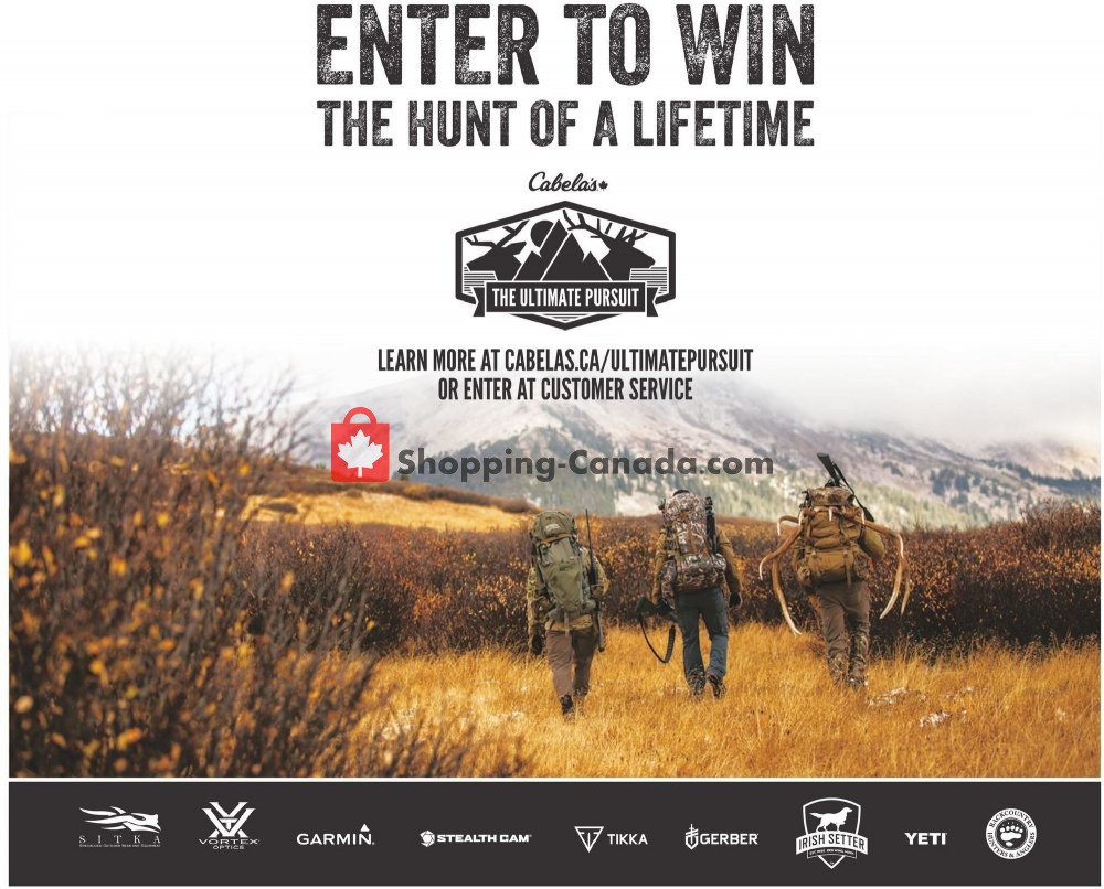 Cabela's flyer from Thursday September 5, 2019 to Sunday September 22, 2019 - page 26