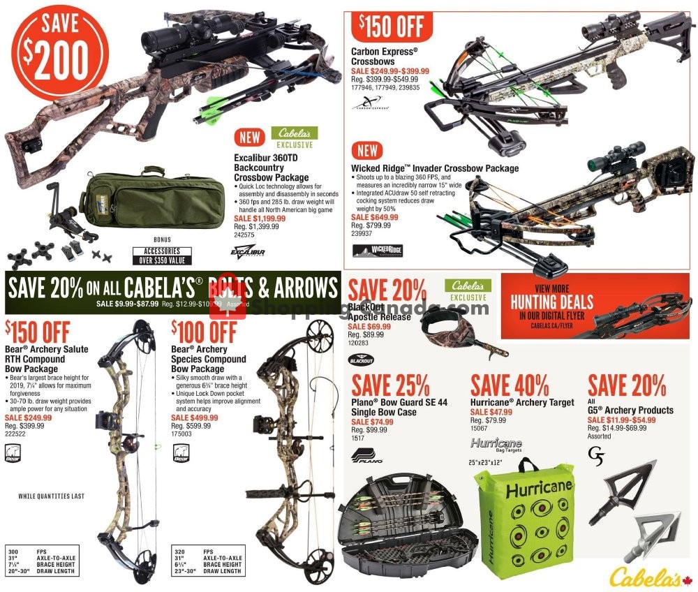 Cabela's flyer from Thursday September 5, 2019 to Sunday September 22, 2019 - page 5