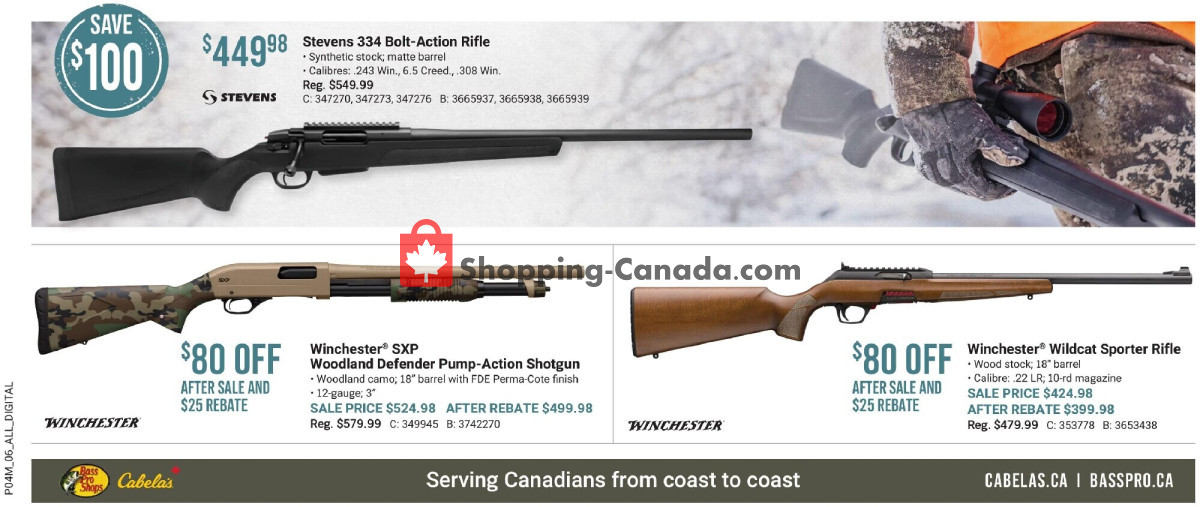 Cabela's flyer from Thursday March 14, 2024 to Wednesday March 27, 2024 - page 7