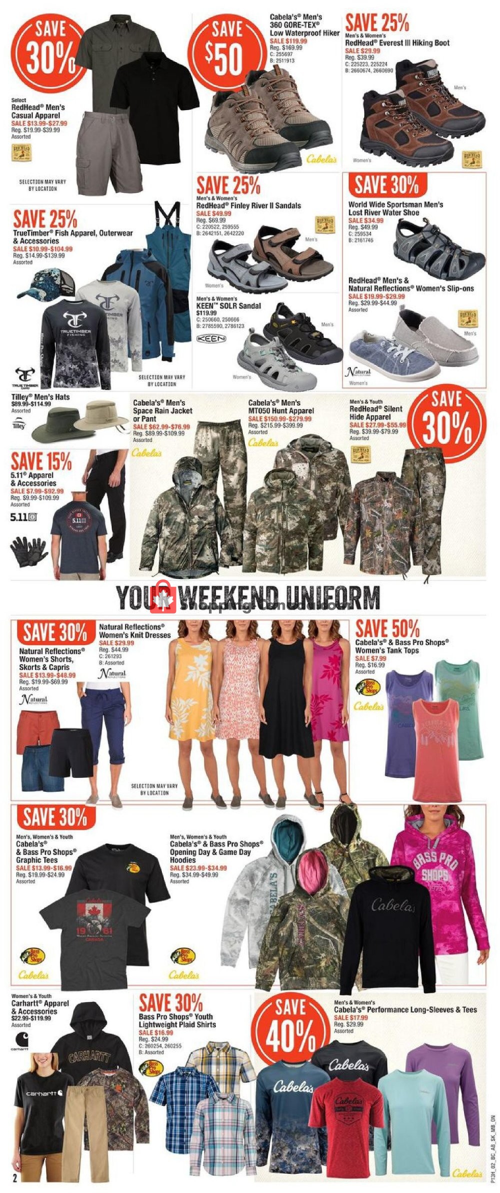 Cabela's flyer from Thursday July 9, 2020 to Wednesday July 22, 2020 - page 2