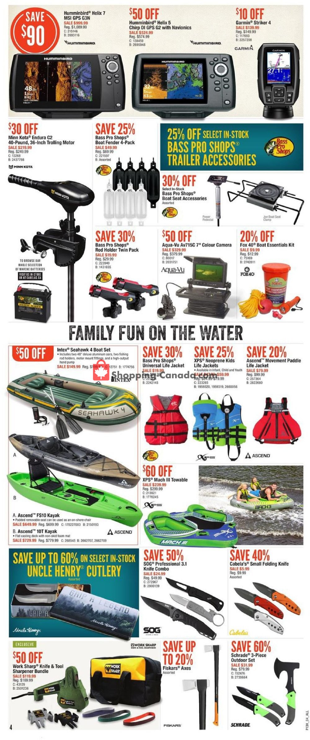 Cabela's flyer from Thursday July 9, 2020 to Wednesday July 22, 2020 - page 4