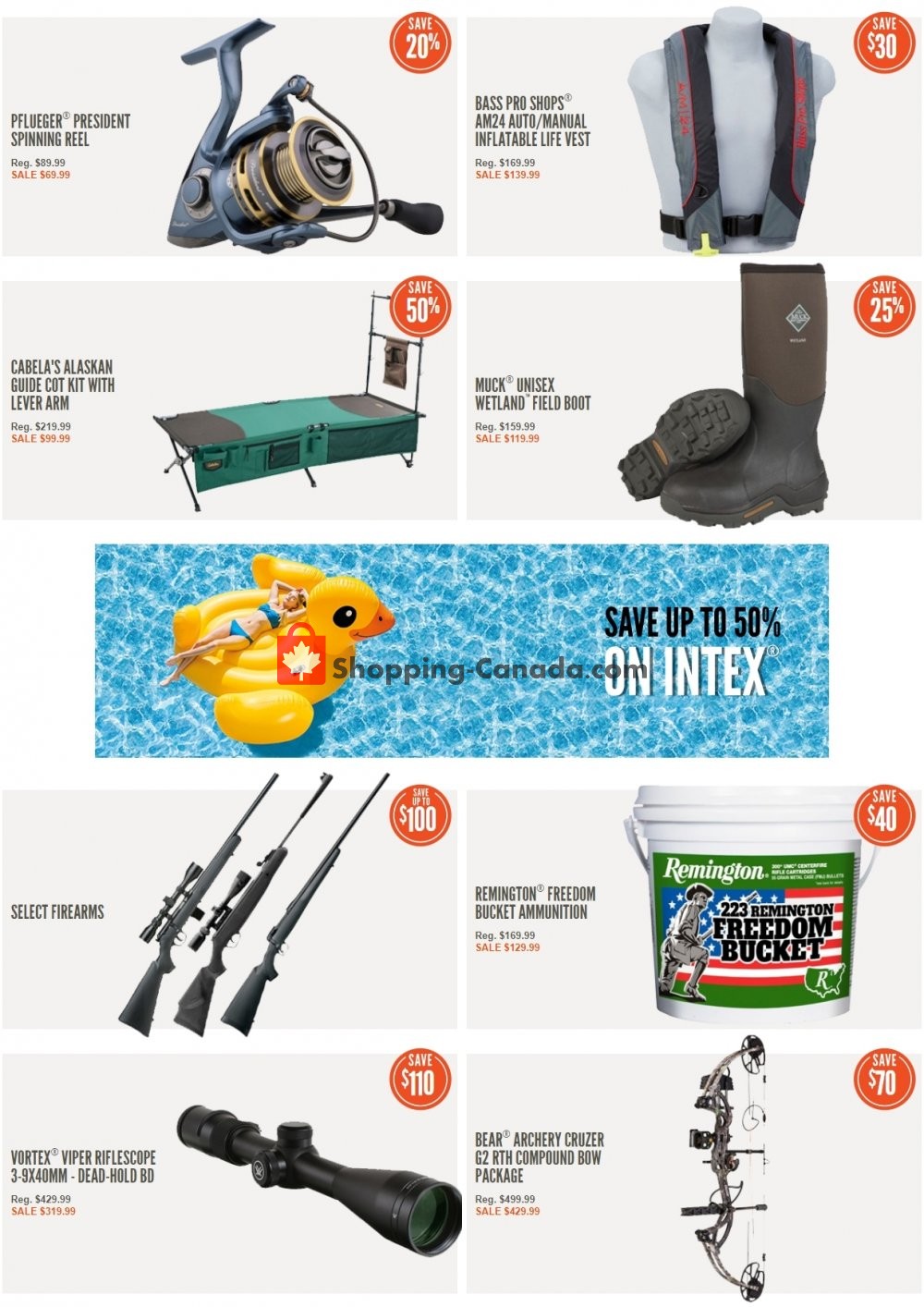 Cabela's flyer from Sunday May 12, 2019 to Saturday May 18, 2019 - page 1