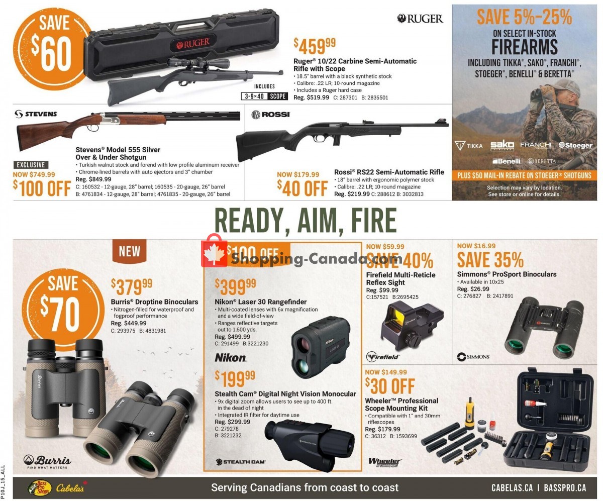 Cabela's flyer from Thursday June 10, 2021 to Wednesday June 23, 2021 - page 17
