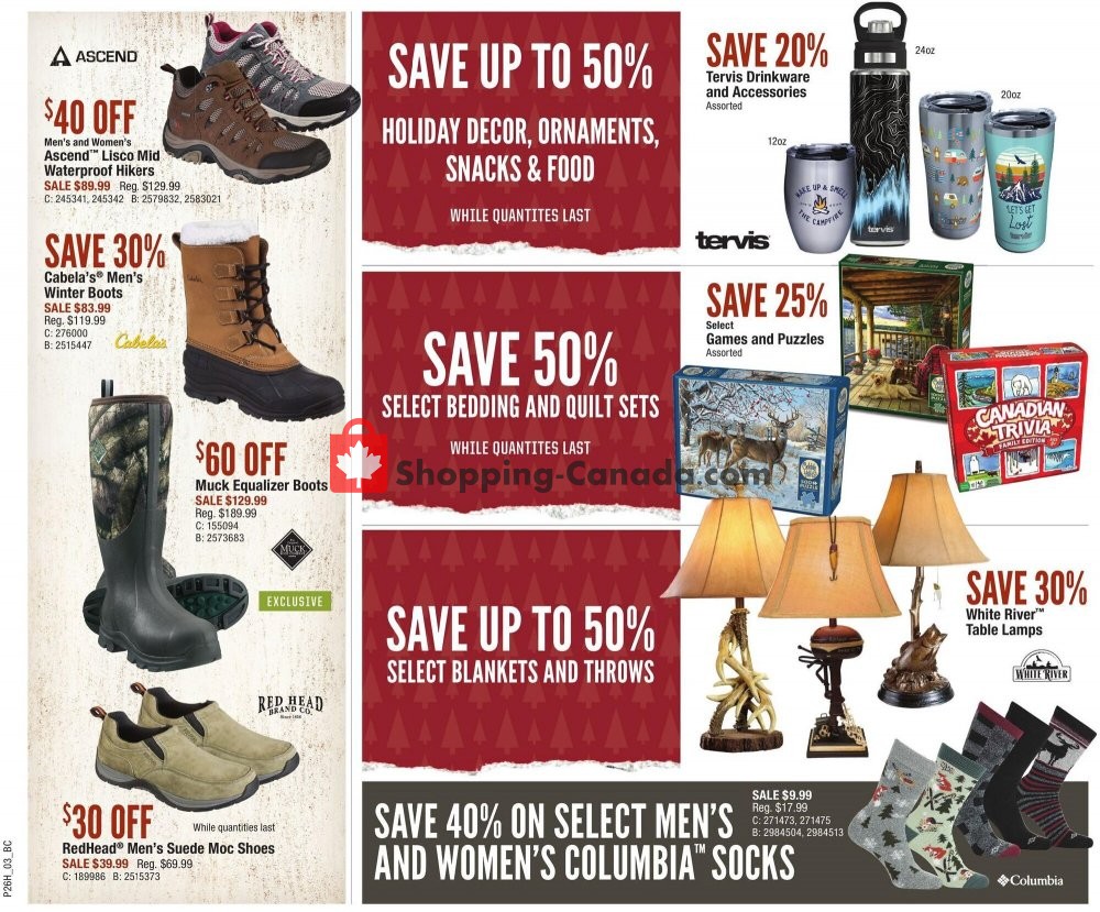 Cabela's flyer from Thursday December 17, 2020 to Thursday December 24, 2020 - page 3