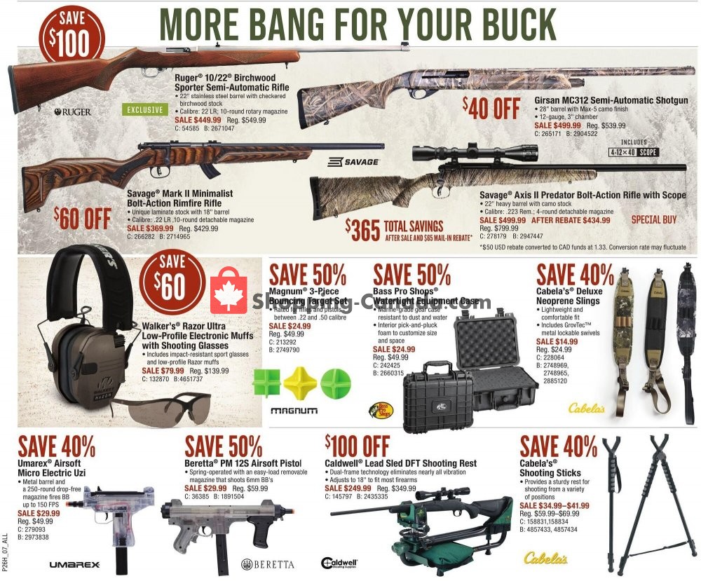 Cabela's flyer from Thursday December 17, 2020 to Thursday December 24, 2020 - page 7