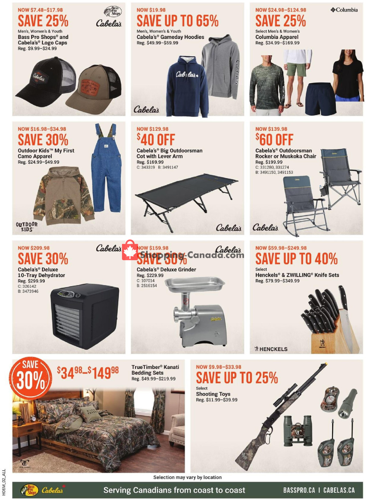 Cabela's flyer from Thursday May 9, 2024 to Sunday May 12, 2024 - page 3