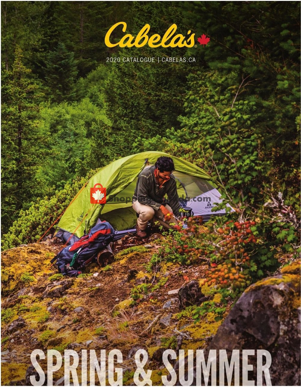 Cabela's flyer from Wednesday April 15, 2020 to Saturday May 16, 2020 - page 1