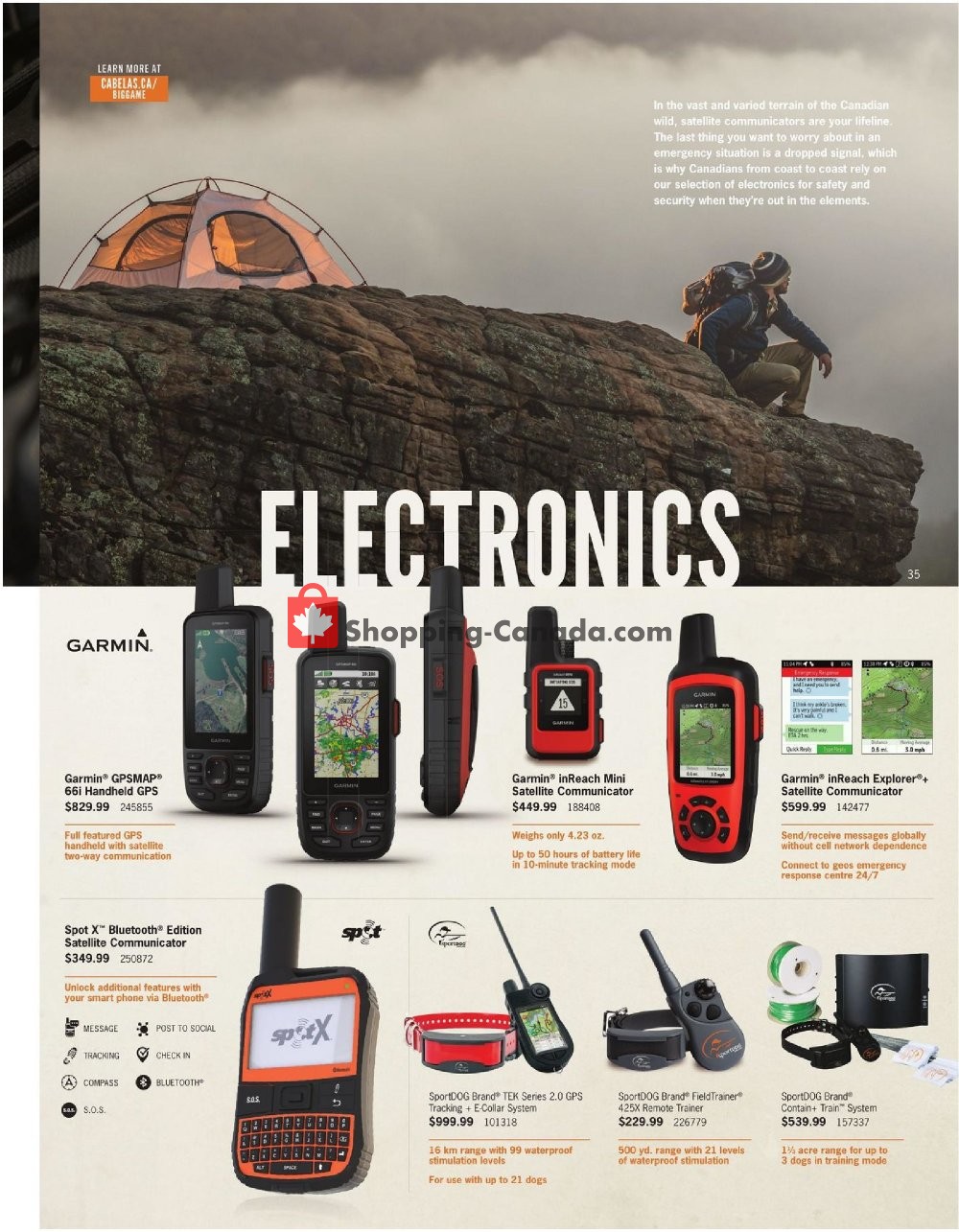 Cabela's flyer from Wednesday April 15, 2020 to Saturday May 16, 2020 - page 35