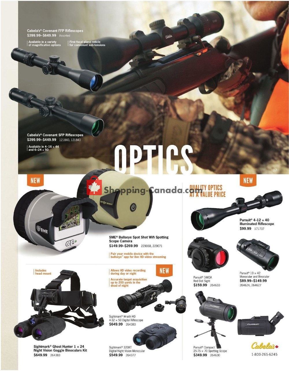 Cabela's flyer from Wednesday April 15, 2020 to Saturday May 16, 2020 - page 37