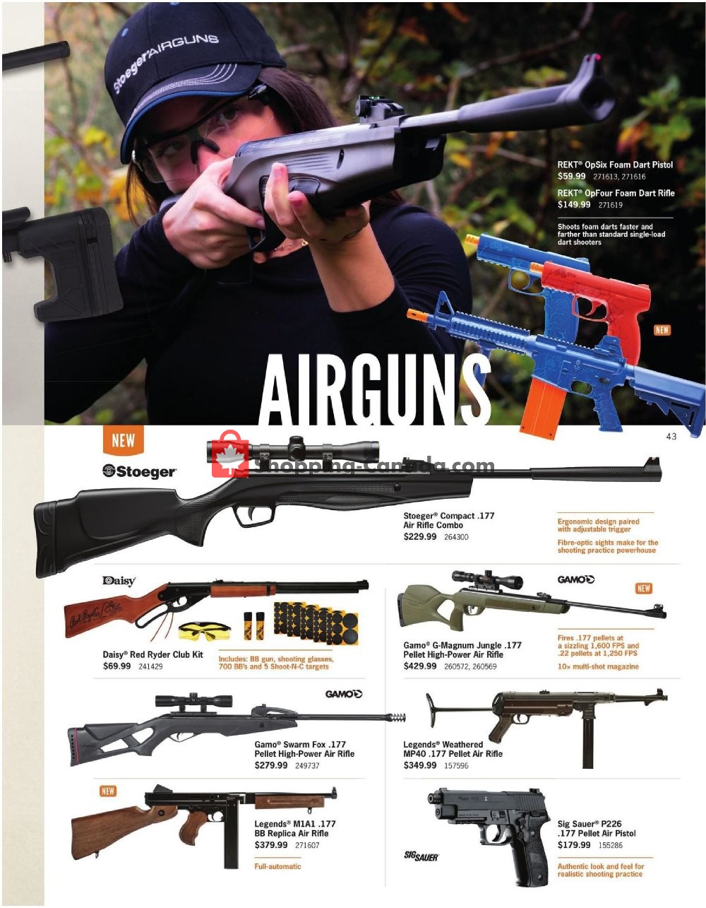 Cabela's flyer from Wednesday April 15, 2020 to Saturday May 16, 2020 - page 43