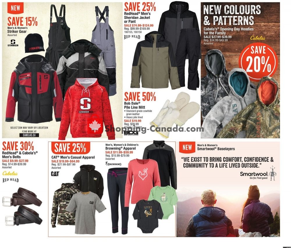 Cabela's flyer from Thursday October 3, 2019 to Sunday October 20, 2019 - page 14