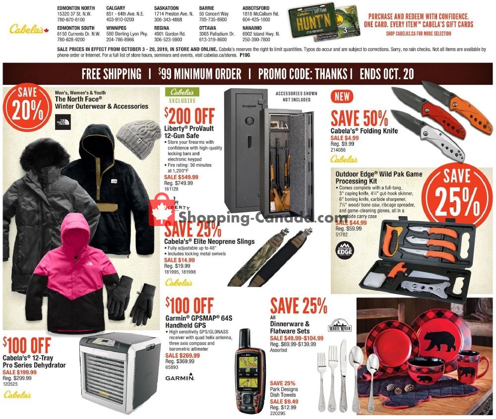 Cabela's flyer from Thursday October 3, 2019 to Sunday October 20, 2019 - page 15