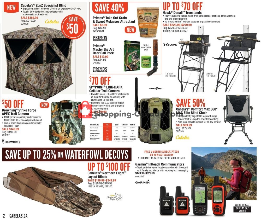 Cabela's flyer from Thursday October 3, 2019 to Sunday October 20, 2019 - page 2