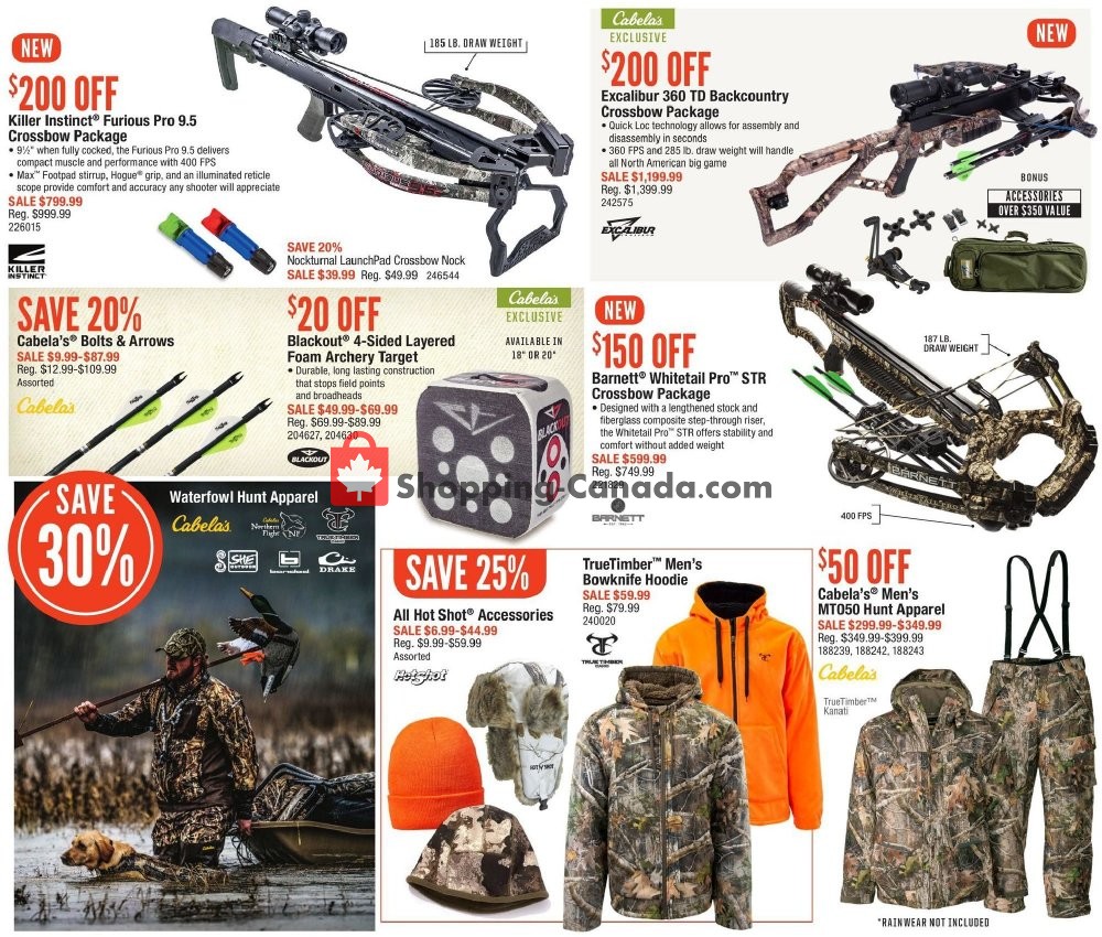 Cabela's flyer from Thursday October 3, 2019 to Sunday October 20, 2019 - page 3