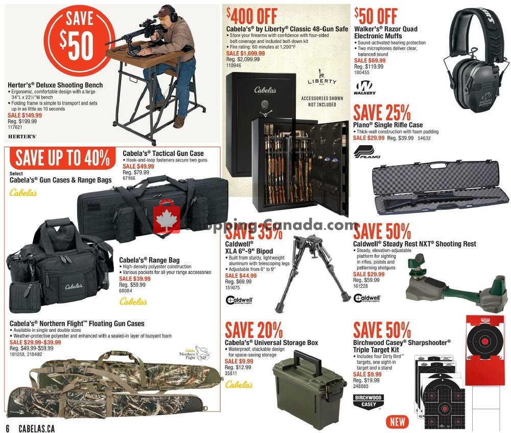 Cabela's flyer from Thursday October 3, 2019 to Sunday October 20, 2019 - page 6