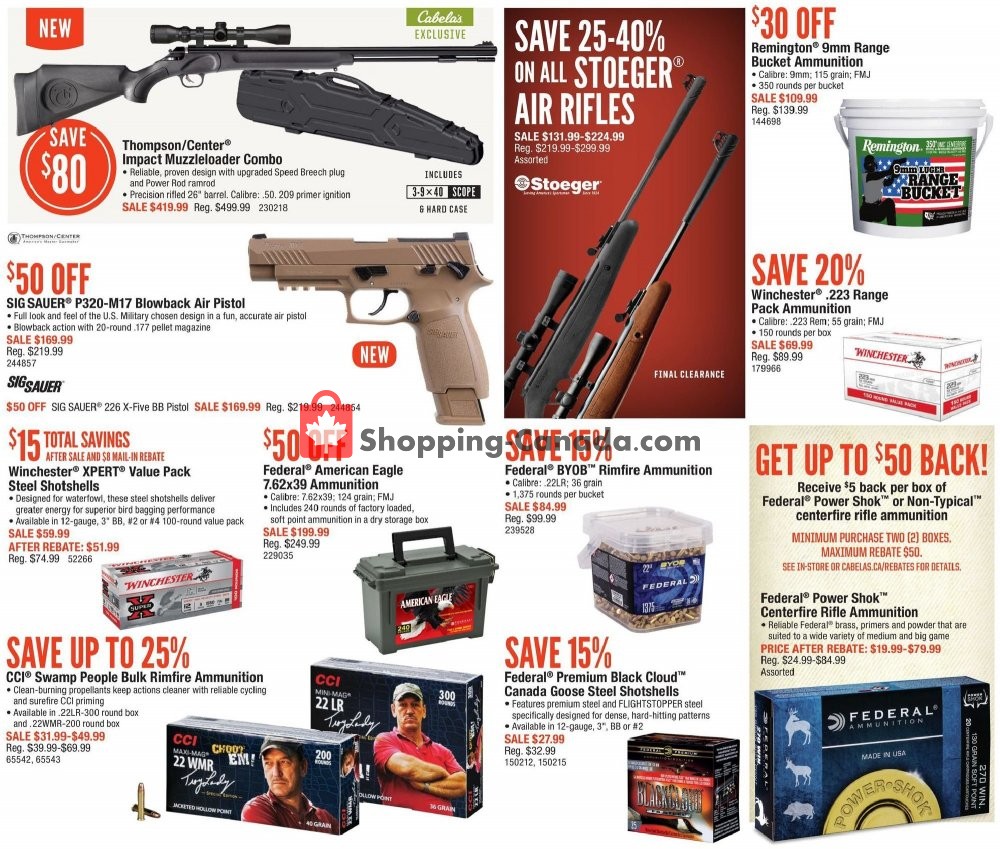Cabela's flyer from Thursday October 3, 2019 to Sunday October 20, 2019 - page 7