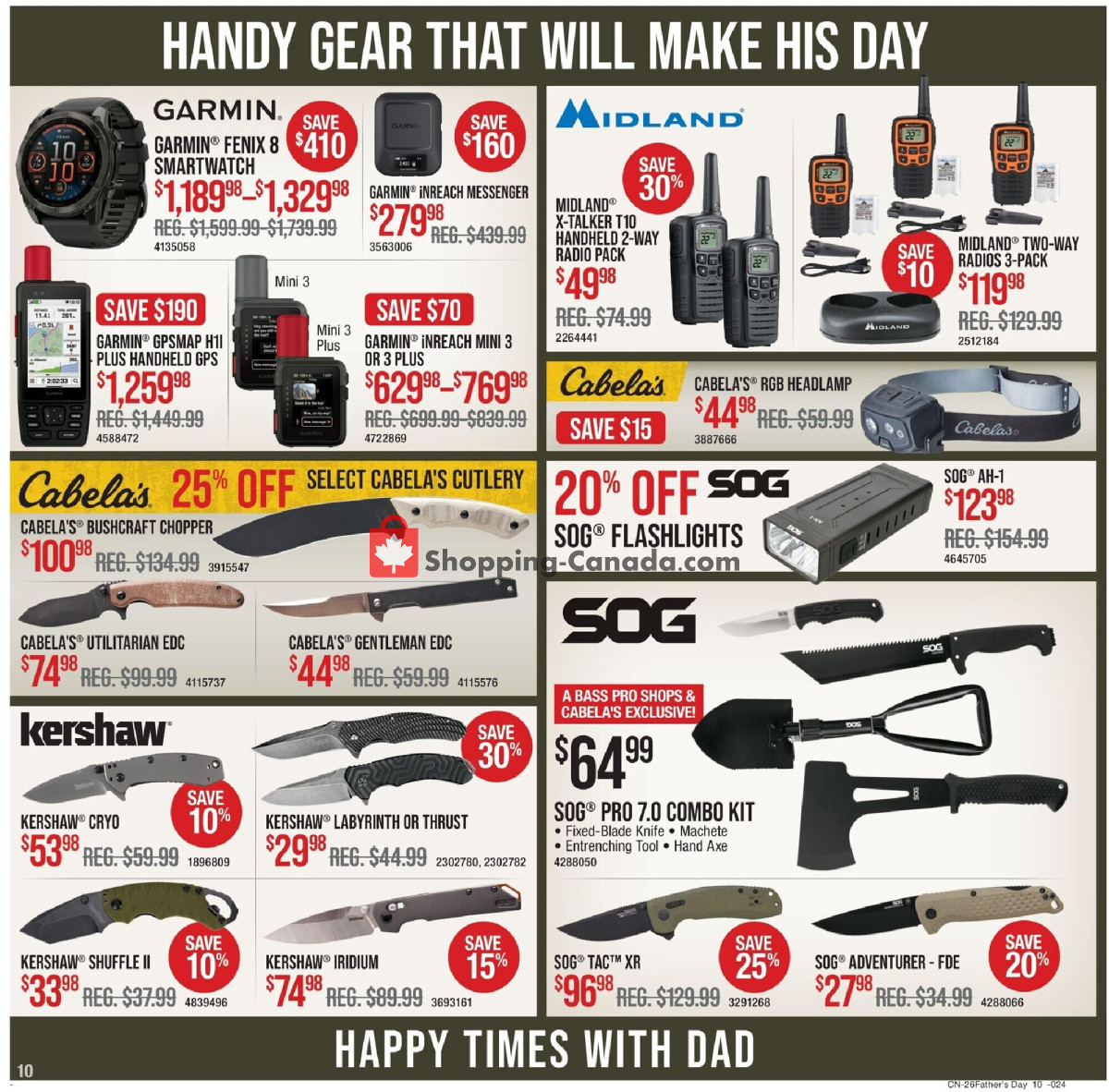 Cabela's flyer from Thursday June 4, 2026 to Sunday June 21, 2026 - page 10