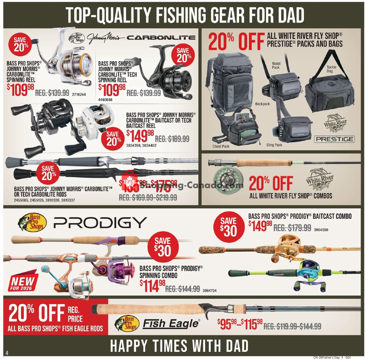 Cabela's flyer from Thursday June 4, 2026 to Sunday June 21, 2026 - page 4