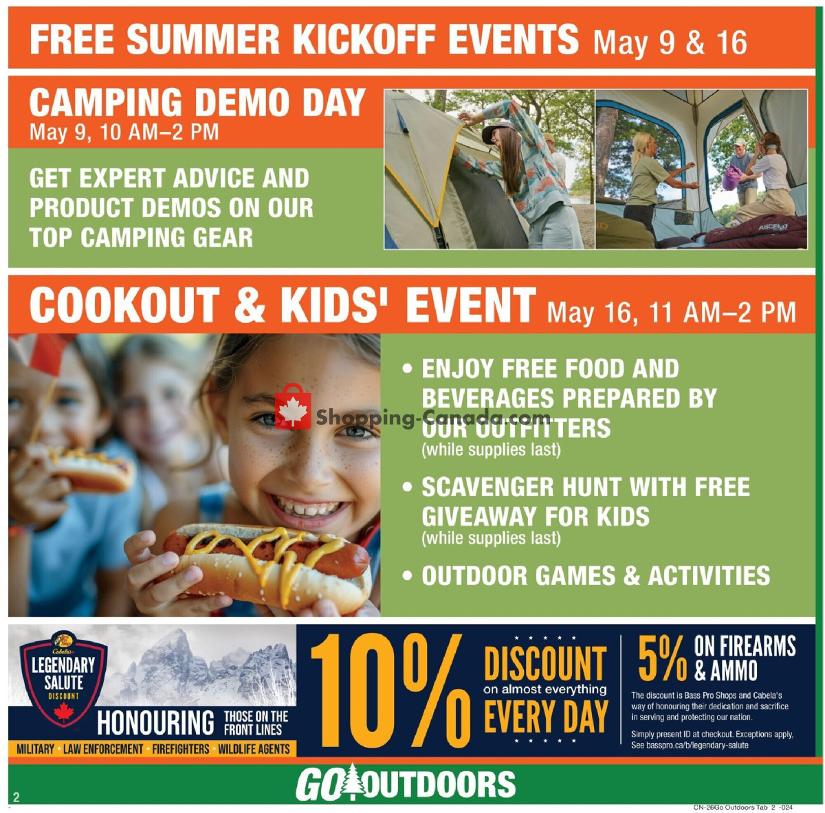 Cabela's flyer from Thursday May 7, 2026 to Wednesday May 27, 2026 - page 2