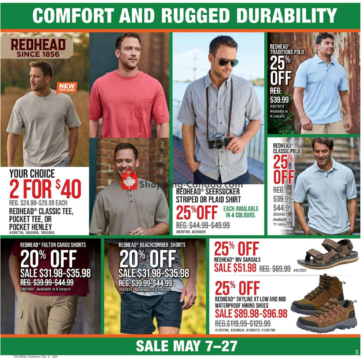 Cabela's flyer from Thursday May 7, 2026 to Wednesday May 27, 2026 - page 3
