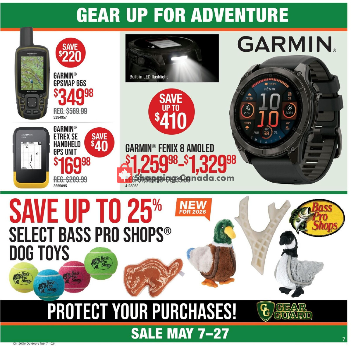 Cabela's flyer from Thursday May 7, 2026 to Wednesday May 27, 2026 - page 7