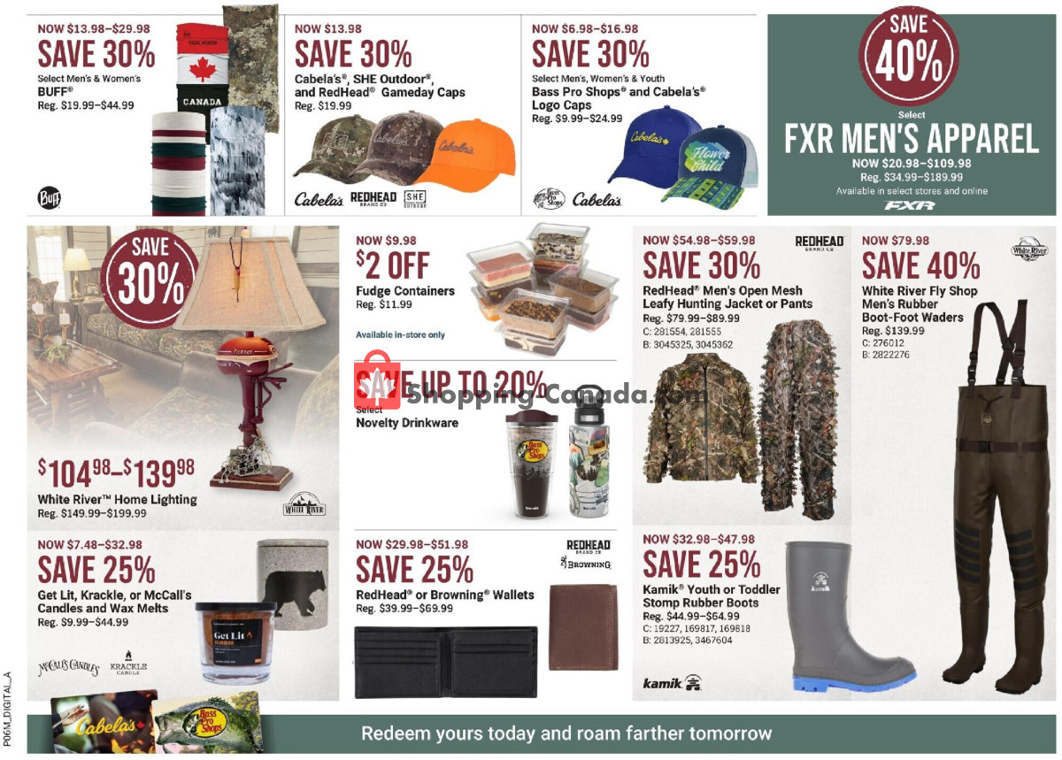 Cabela's flyer from Thursday April 11, 2024 to Wednesday May 1, 2024 - page 15