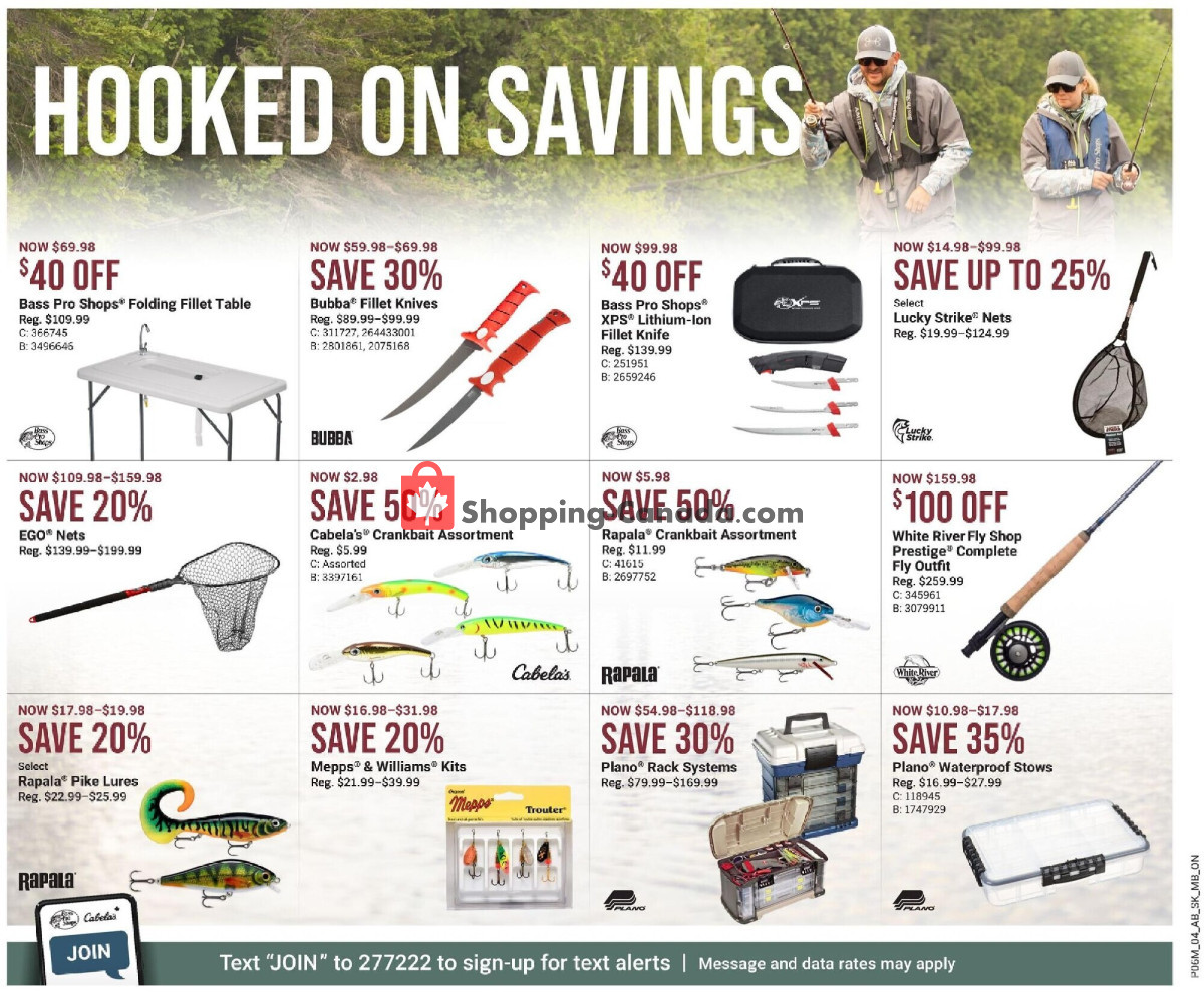 Cabela's flyer from Thursday April 11, 2024 to Wednesday May 1, 2024 - page 6