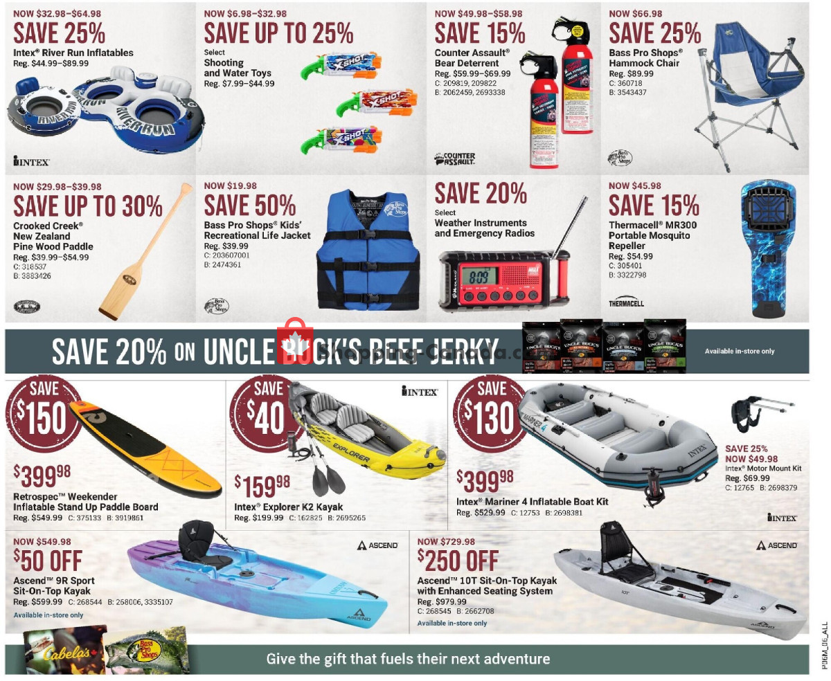 Cabela's flyer from Thursday April 11, 2024 to Wednesday May 1, 2024 - page 8