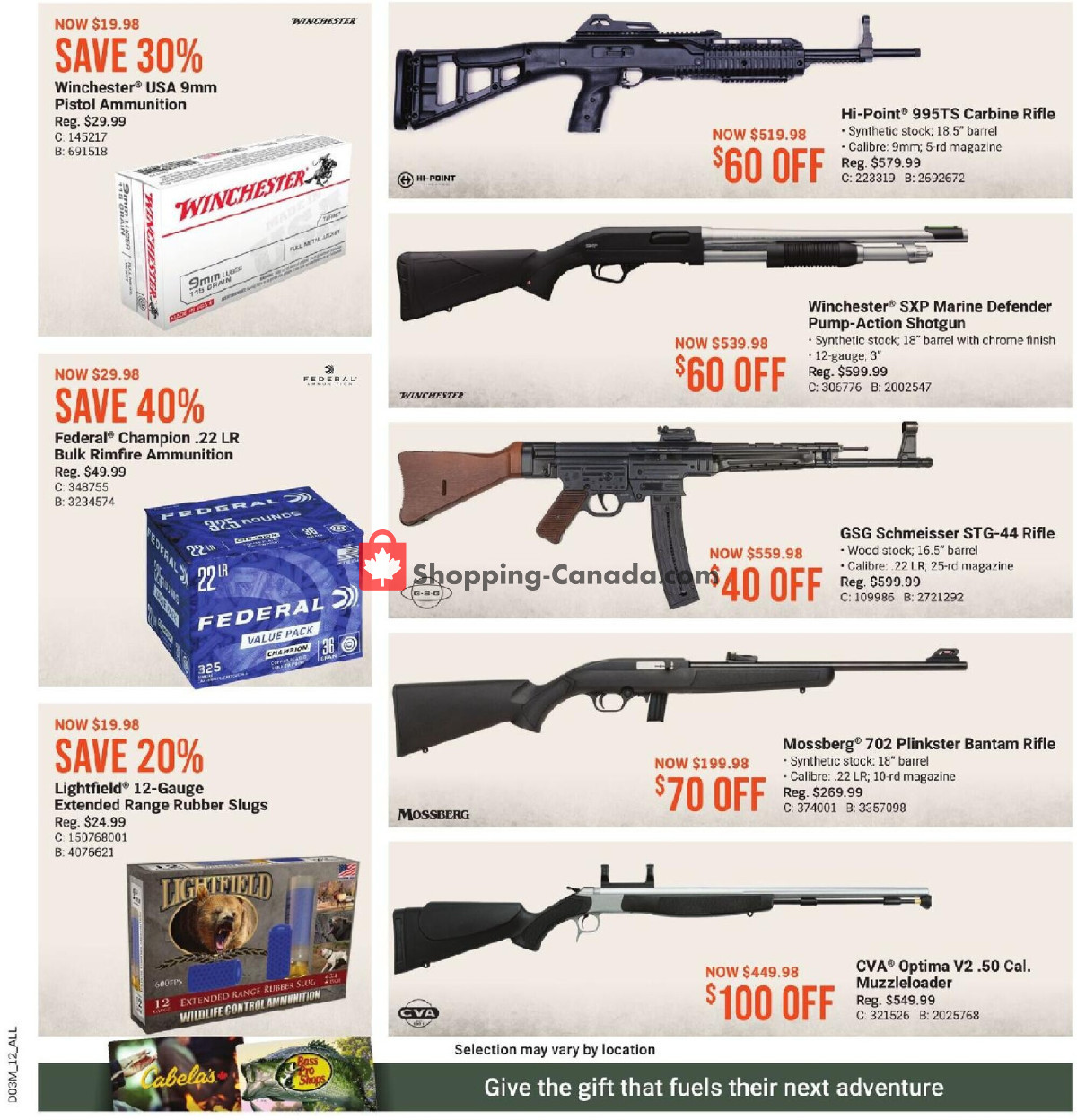 Cabela's flyer from Thursday May 2, 2024 to Wednesday May 8, 2024 - page 15