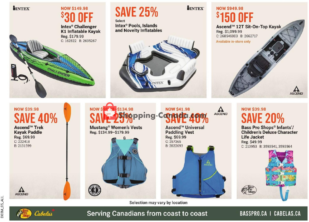 Cabela's flyer from Thursday May 2, 2024 to Wednesday May 8, 2024 - page 6