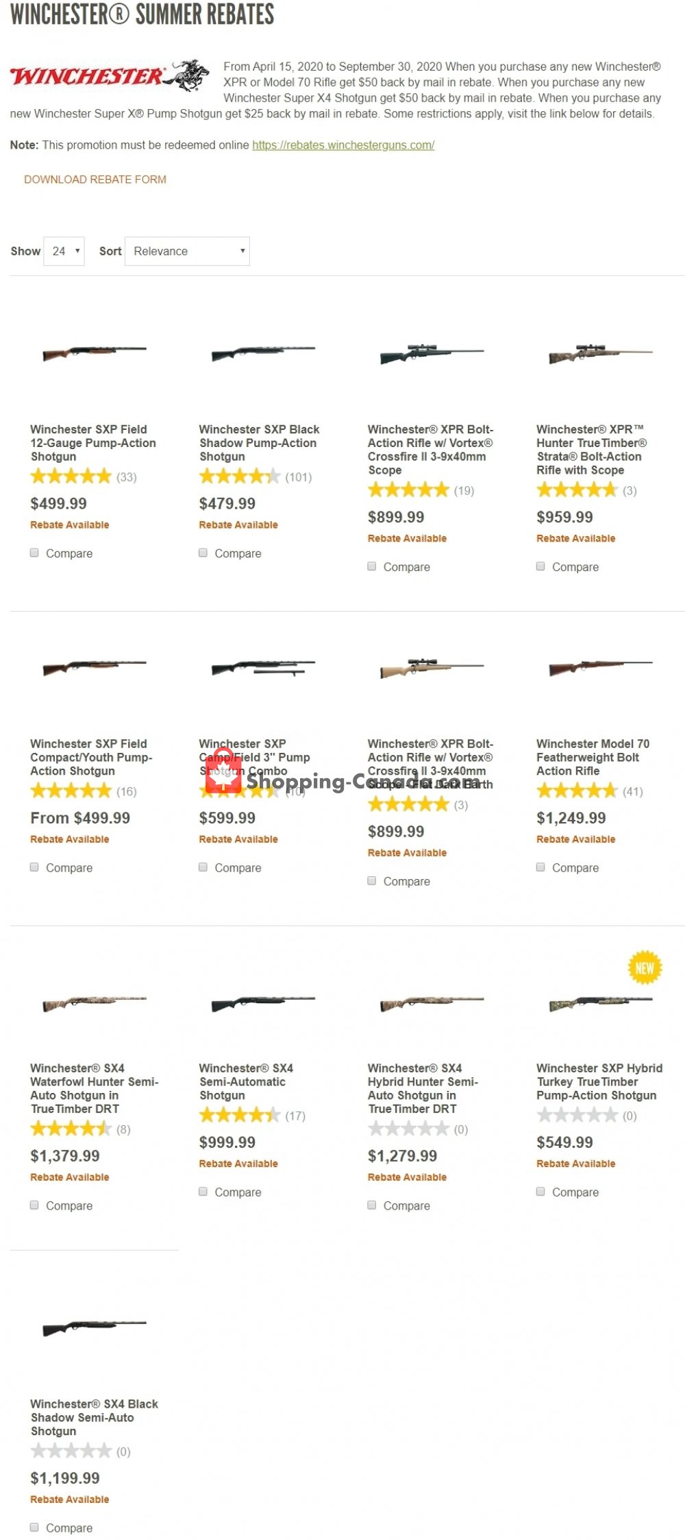 Cabela's flyer from Wednesday April 15, 2020 to Wednesday September 30, 2020 - page 1