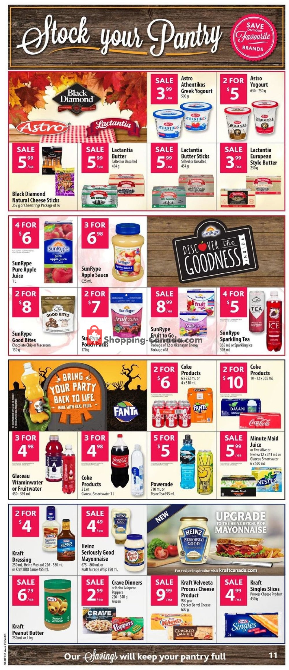 Calgary Co-op flyer from Thursday October 18, 2018 to Wednesday October 24, 2018 - page 11