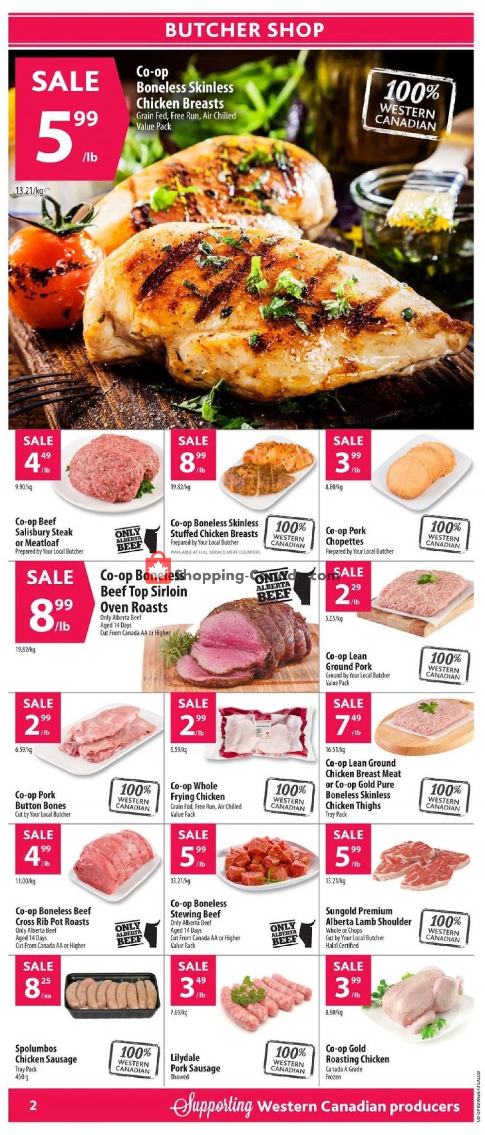 Calgary Co-op flyer from Thursday October 18, 2018 to Wednesday October 24, 2018 - page 2