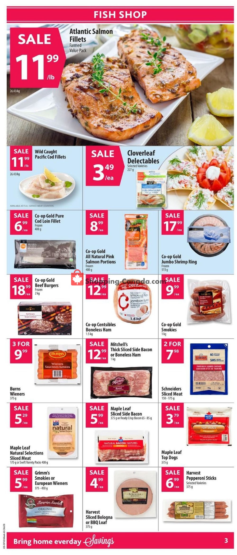 Calgary Co-op flyer from Thursday October 18, 2018 to Wednesday October 24, 2018 - page 3