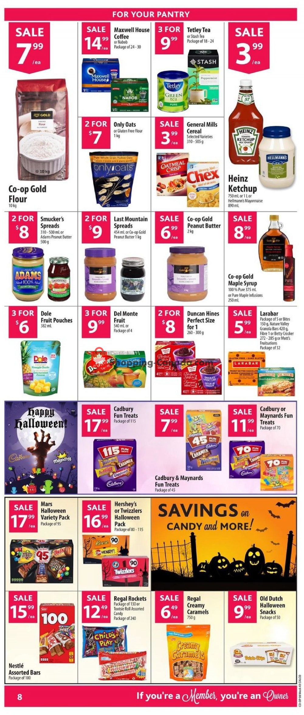 Calgary Co-op flyer from Thursday October 18, 2018 to Wednesday October 24, 2018 - page 8