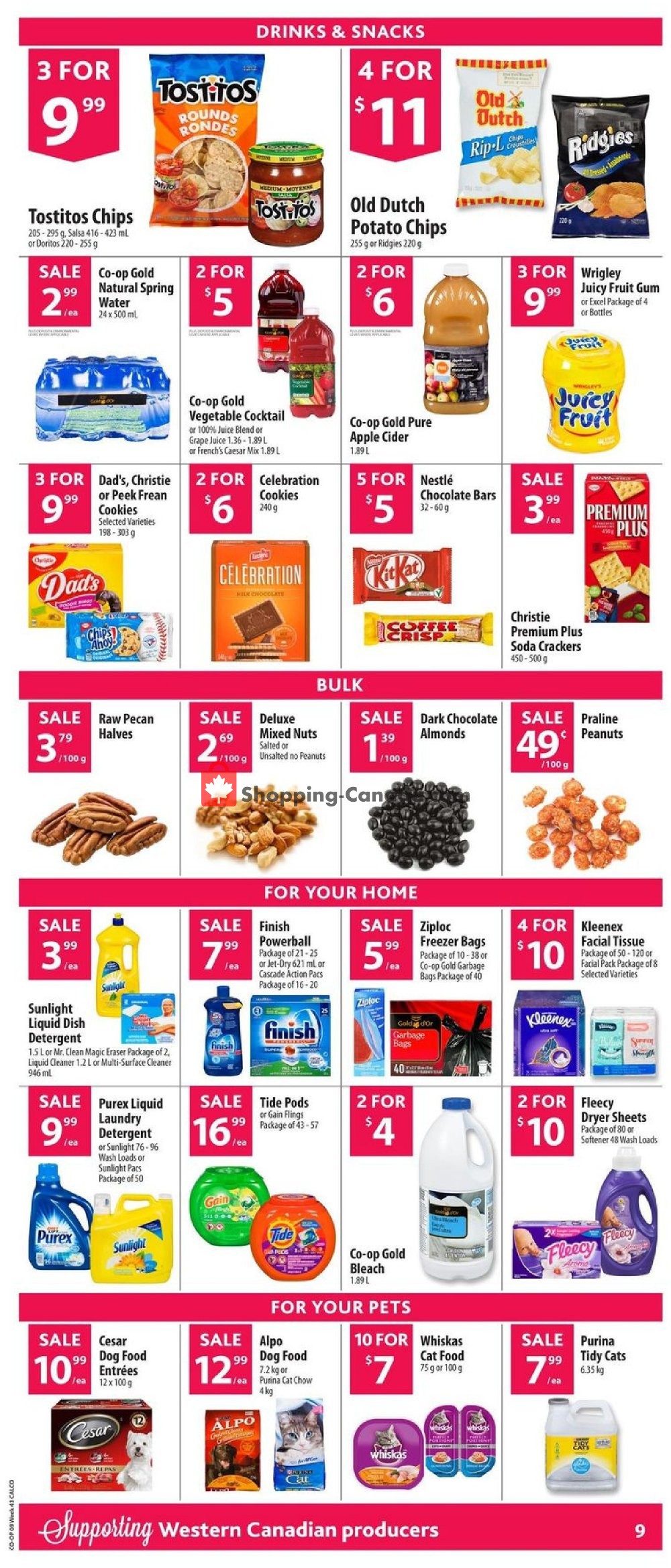 Calgary Co-op flyer from Thursday October 18, 2018 to Wednesday October 24, 2018 - page 9