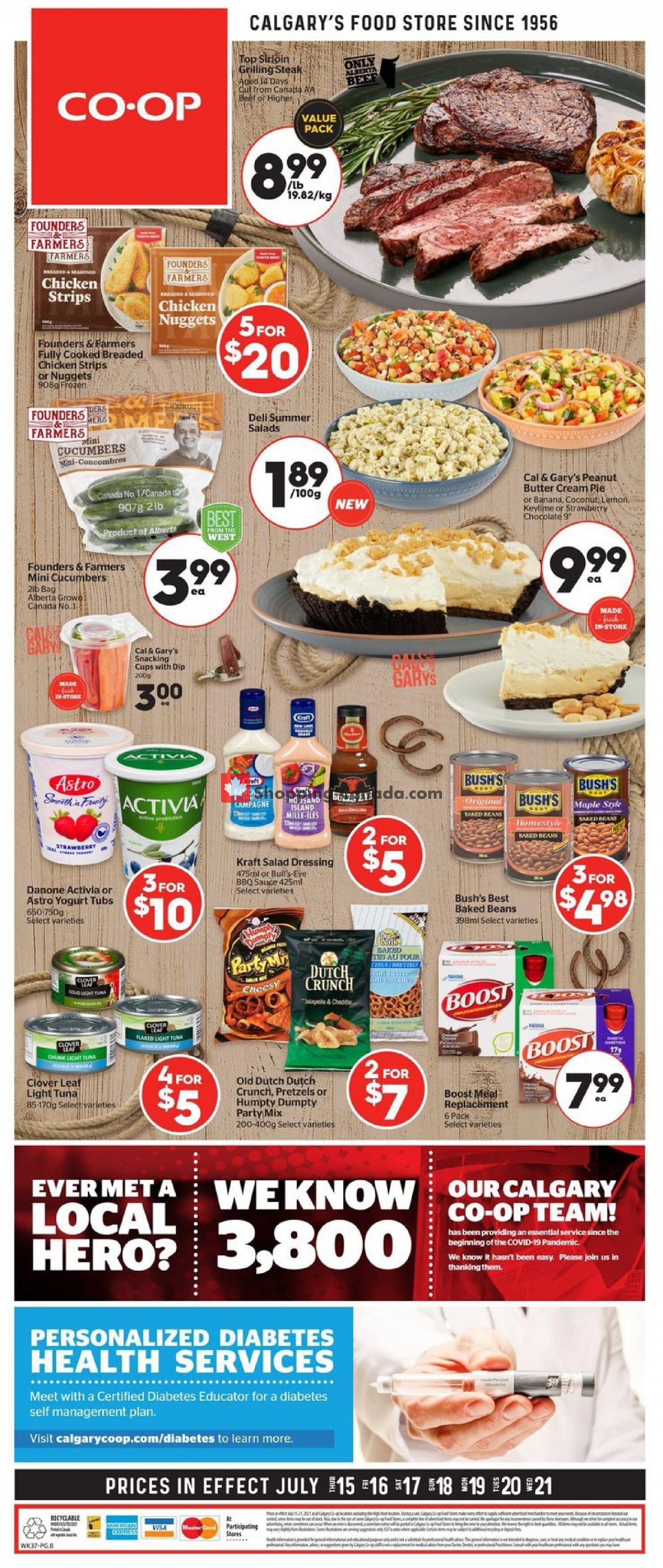 Calgary Co-op flyer from Thursday July 15, 2021 to Wednesday July 21, 2021 - page 12