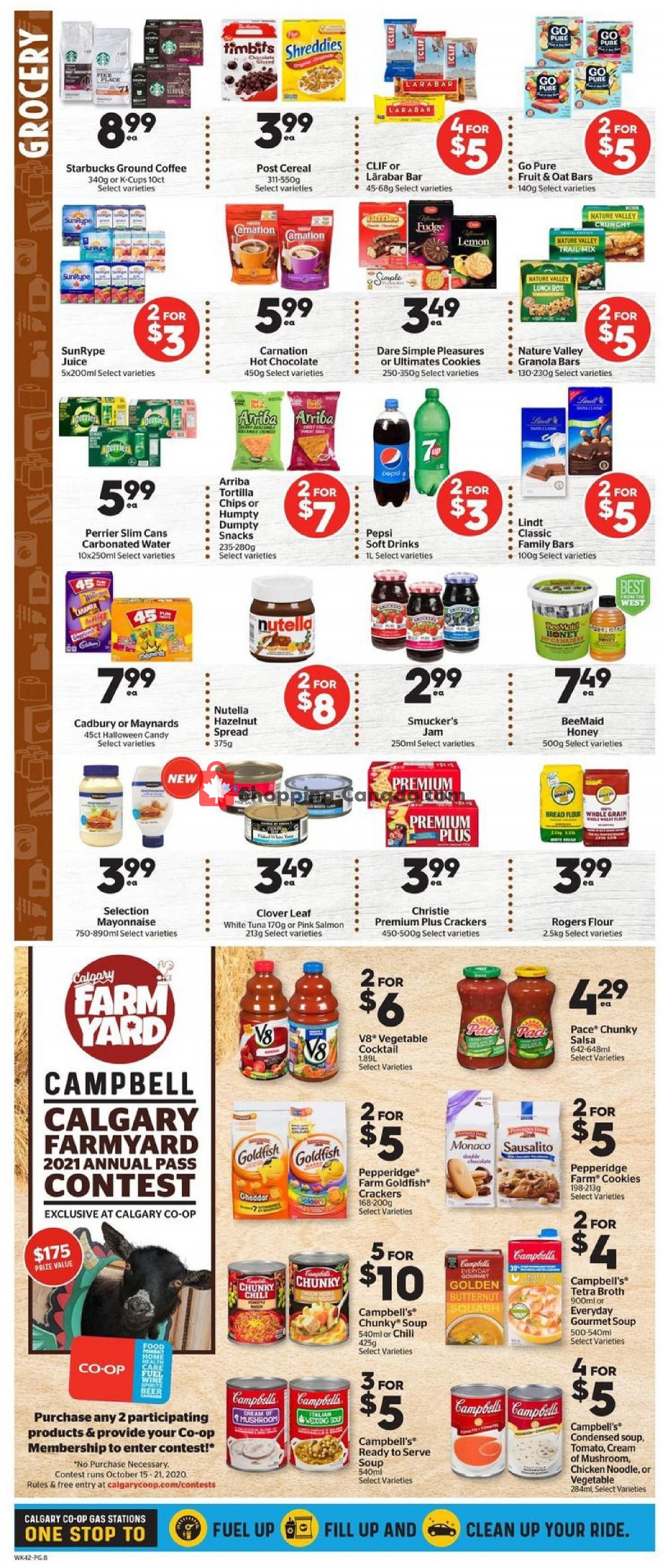 Calgary Co-op flyer from Thursday October 15, 2020 to Wednesday October 21, 2020 - page 8