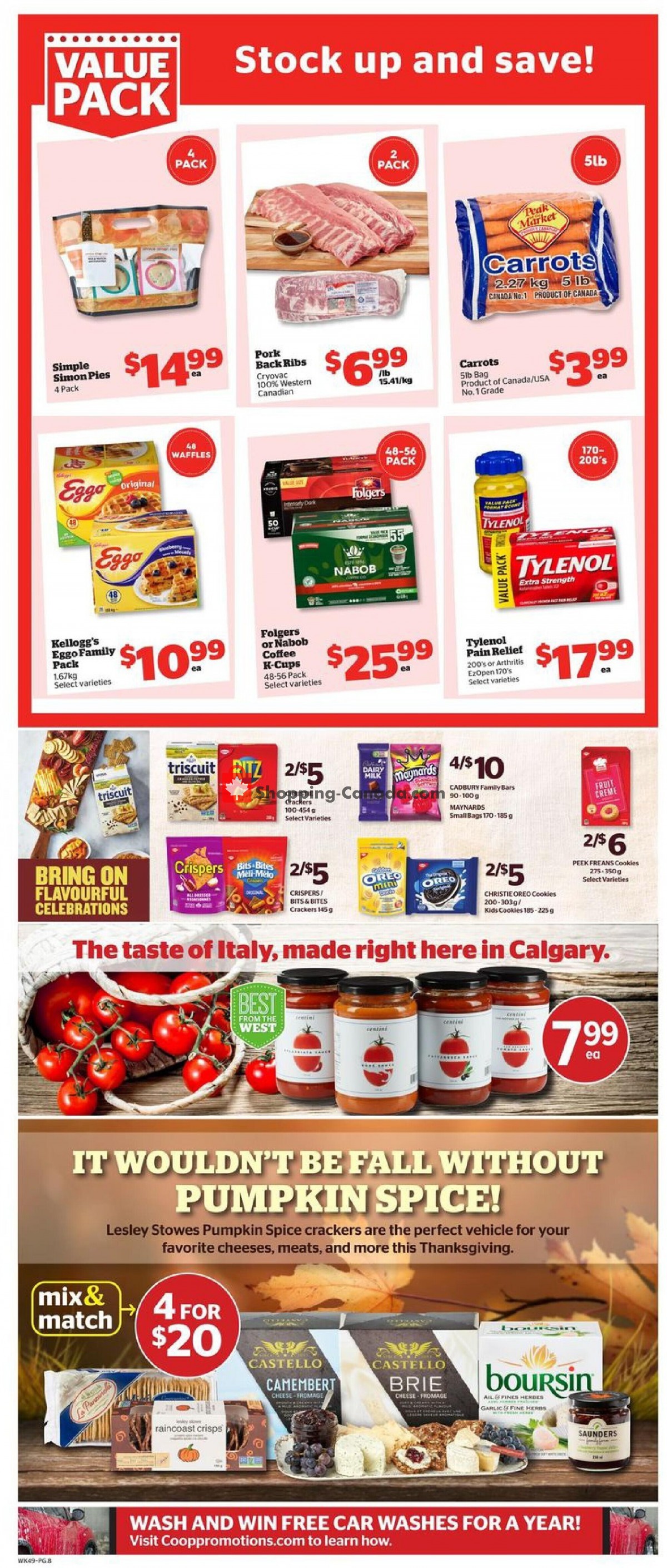 Calgary Co-op flyer from Thursday October 7, 2021 to Wednesday October 13, 2021 - page 12
