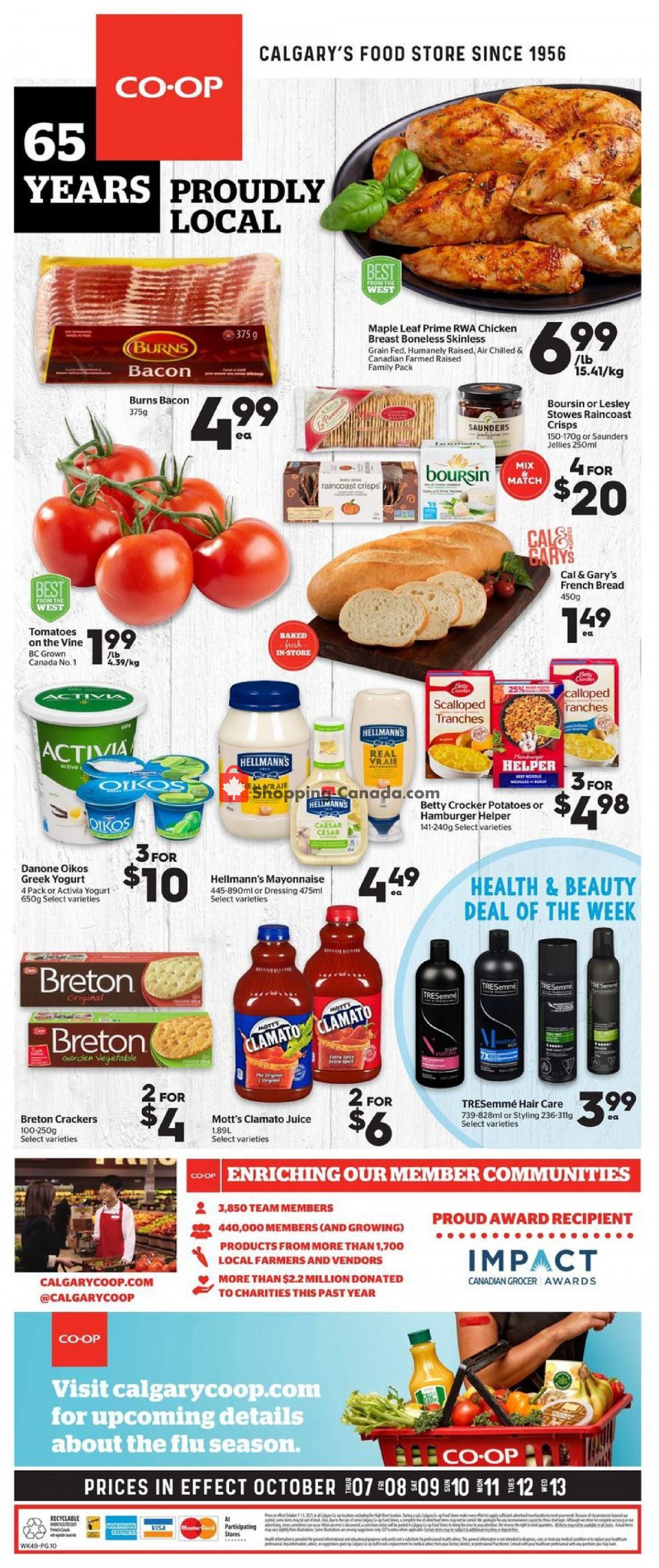 Calgary Co-op flyer from Thursday October 7, 2021 to Wednesday October 13, 2021 - page 14