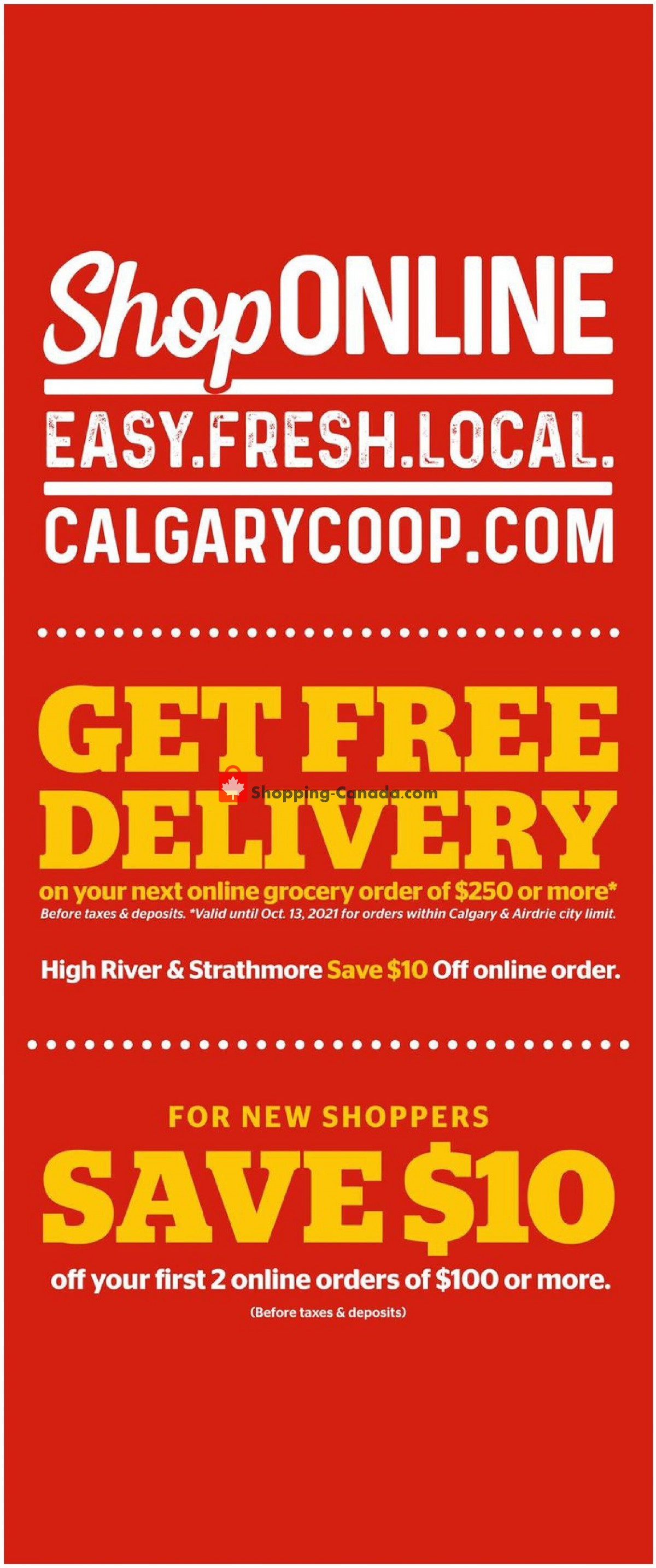 Calgary Co-op flyer from Thursday October 7, 2021 to Wednesday October 13, 2021 - page 2