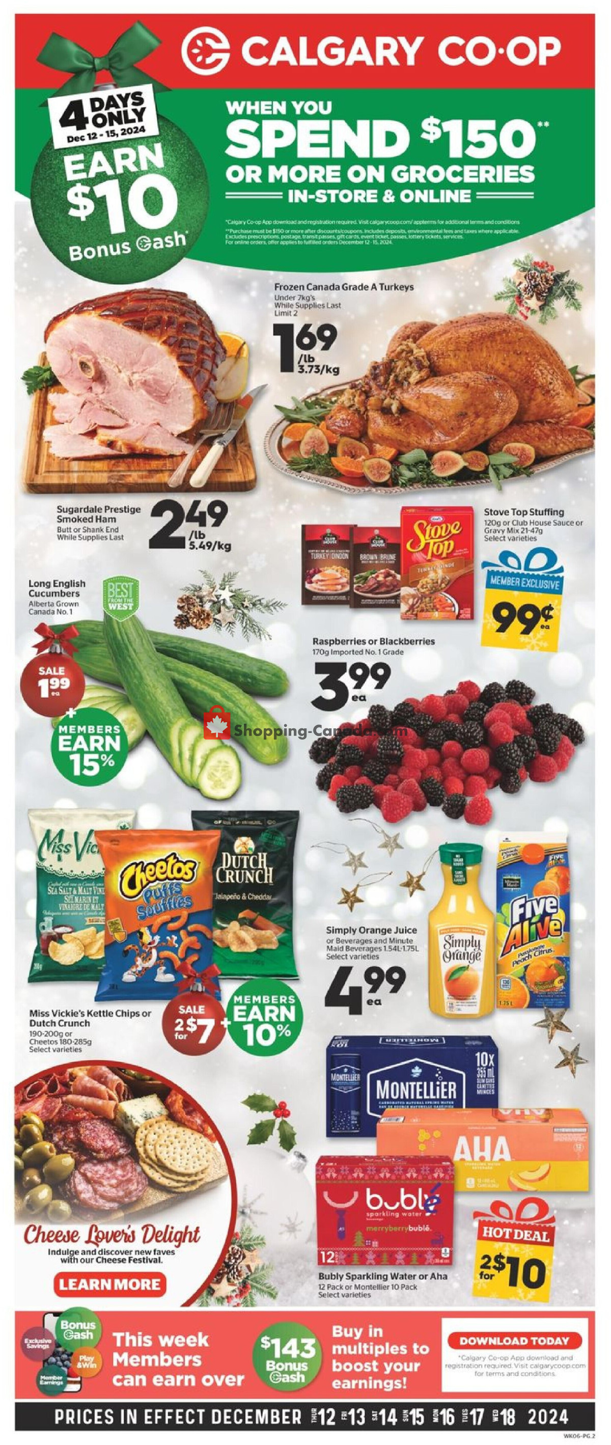 Calgary Co-op flyer from Thursday December 12, 2024 to Wednesday December 18, 2024 - page 2