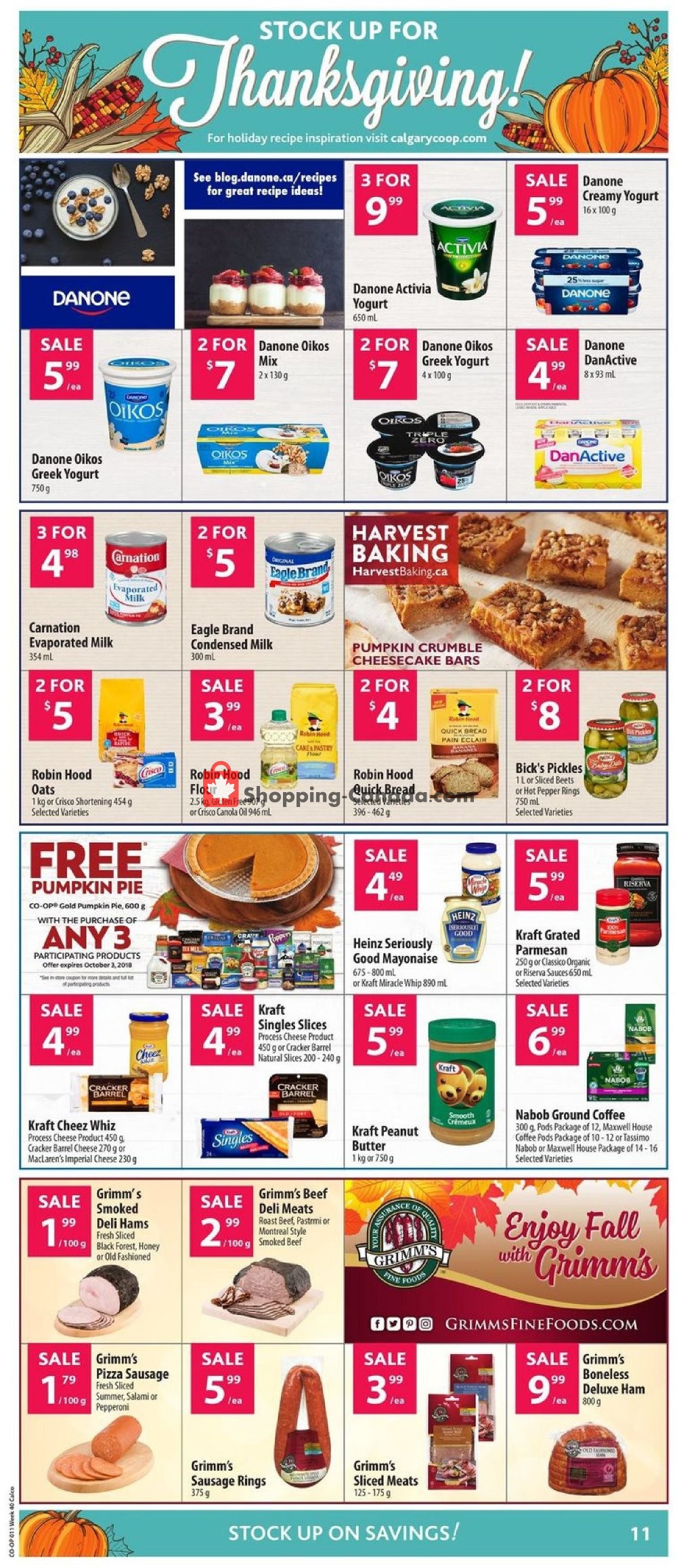 Calgary Co-op flyer from Thursday September 27, 2018 to Wednesday October 3, 2018 - page 13